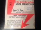 Bruce Springsteen Germany White Label promo Born to run Rock Pop Vinyl 45 CBS ex