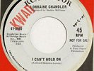 LORRAINE CHANDLER I Can’t Hold On RCA 45 Northern Soul original 1966 7” VG++