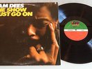 SAM DEES The Show Must Go On LP 1975 C/O Atlantic Records Rare Soul R&B Funk