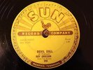 ROY ORBISON Devil Doll / Sweet And Easy To Love SUN 78 RPM Memphis