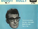 Buddy Holly EP - No. 1 - Blue Days Black Nights (OE 9456) Tri Centre Ex/Ex