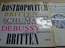 Decca SXL 2298 WB gr ED1 Britten Debussy CELLO sonatas Schumann 5  ROSTROPOVICH