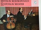 BEETHOVEN Cello Sonatas ROSTROPOVICH/RICHTER Philips 835182/83AY Stereo 2LPs  NM