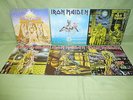 6x Vinyl Schallplatte Iron Maiden u.a. powerslave Killers Fame gebraucht/Si28.2