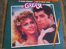 Original Soundtrack From  GREASE Travolta Olivia Newton John Vinyl Record LP