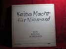 Ton Steine Scherben  KEINE MACHT FÜR NIEMAND - Schneeball 2 LP-Set