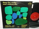 SUA ST 50634 Honegger Martinu Duos For Violin And Cello  Andre Navarra Josef Suk