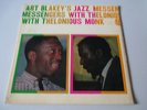 ART BLAKEY WITH THELONIOUS MONK-ATLANTIC 1278-MONO-ORIGINAL-BLACK SILVER RECORDS