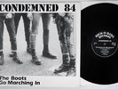 CONDEMNED 84 BOOTS GO MARCHING IN ROCK O RAMA RRR 111 German Pressing Vinyl LP