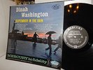 DINAH WASHINGTON SEPTEMBER IN THE RAIN 1960 MERCURY MICROGROOVE MG-20638 LP