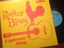 Lightnin' Slim Rooster Blues Vinyl Early Repress LP-8000 Mono Excello Near Mint