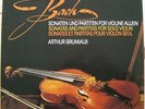 BACH 6 SONATAS+PARTITAS: GRUMIAUX - 3X PHILIPS LP: NM