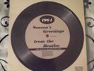 the beatles 1964 tri fold seasons greetings original 64 fan club flexi disc