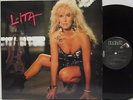 LITA FORD - LITA - GLAM/HAIR METAL - THE RUNAWAYS - WITH POSTER - NM- VINYL