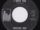MARSHA GEE Baby, I Need You  *original* US 45 northern soul GIRL GROUP