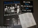 POISON IDEA Blank Blackout Vacant LP FULLY SIGNED+7