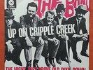 THE BAND-UP ON CRIPPLE CREEK  ITALY 7'' PS 1969 EX/NM  UNIQUE COVER