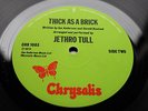 JETHRO TULL THICK AS A BRICK 1st UK PRESS NEWSPAPER COVER N.MINT AUDIO ARCHIVE 