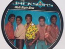 THE JACKSONS: Walk Right Now / Your Ways RARE Michael Jackson PICTURE DISC 7” 45