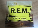 REM - OUT OF TIME Korea Vinyl LP 1991 INSERT
