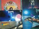 7 x Nazareth LPs: Razamanaz,Rampant,Hair Of The Dog,Close Enough For Rock'n'R...