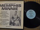 VG+ Memphis Minnie Blues Classics Vol. 1 BC 1 LP VPI Cleaned