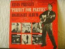 SPA 7-37 PERFECT FOR PARTIES USA EP - ELVIS PRESLEY RARE PROMO NOT FOR SALE 1956