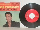 ELVIS PRESLEY 45 Record w/ PS Hound Dog Don't be Cruel GOLD STANDARD 447-0608