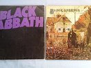 Rare Black Sabbath Vertigo Germany 1st Master Reality & S/T LP Record Lot