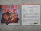 Guns N' Roses Nightrain Promotional Copy With WEA Fact Sheet Vinyl 45