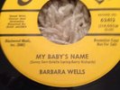 Rare Northern Soul Demo Barbara Wells  My Baby's Name  Coral