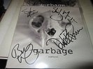 2 x Garbage 7'' Signed Records - Big Bright World + Control - Shirley Manson