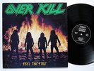 OVERKILL - Feel the Fire LP 1985 - Noise Rec. N 0035