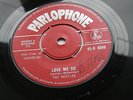 THE BEATLES  ORIG 1962 RED PARLOPHONE 45 LOVE ME DO EX Z T TAX  1 T 1 H STAMPERS