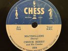 SUPER RARE   CHUCK BERRY   MAYBELLENE/ WEE WEE HOURS   1955 CHESS 78   BEAUTY