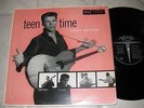 RICKY NELSON - TEEN TIME -  BLACK VERVE - VG+ 1957 ROCKABILLY