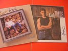 PAIR,  SIGNED RANDY TRAVIS  COUNTRY LP's, 
