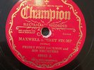 Champion 40023 KING MUTT & HIS TENNESSEE THUMPERS Maxwell St Stomp 1929 78 rpm