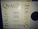 33CX 1722 *BLUE/GOLD* QUARTETTO ITALIANO* STRAVINSKY 3 PIECES & SCHUMANN QT.