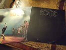AC/DC BACK IN BLACK AND LET THERE BE ROCK VINYL G+ CONDITION