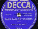 SLEEPY JOHN ESTES   Easin' Back To Tennessee   ORIG Decca 7516 US-1938 10