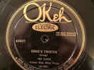 Okeh 40807 EDDIE LANG Eddie's Twister  78 rpm 1927  EE-/EE+