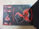 THE OFFSPRING Rare Auth Signed Poster Dexter Hollan Rise And Fall Rage And Grace