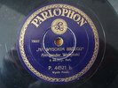 RARE RUSSIA ED1 VERTINSKY  78RPM PARLOPHON P44521 POLAND