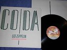 LED ZEPPELIN  CODA  1982-  UK FIRST  PRESS   -SWAN SONG  -EX++