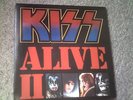KISS ALIVE 2 RECORD LP INCLUDES ORIGINAL TATTOO'S BOOKLET & ORDER FORM