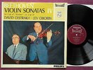 PHILIPS Hifi StereO, ED1, BEETHOVEN Violin sonatas No. 9 & 4, OISTRAKH,OBORIN