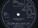 Brenda Holloway - Just Look What You've Done 45 Tamla Motwon TMG700 EX