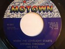 The Supremes WHEN THE LOVELIGHT STARTS SHINING THROUGH HIS EYES 1963 Soul 45  E