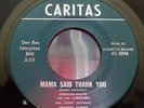 X-OVER Soul 45-ALBERTINA WALKER-Mama Said Thank You-CARITAS-The Caravans-Rare